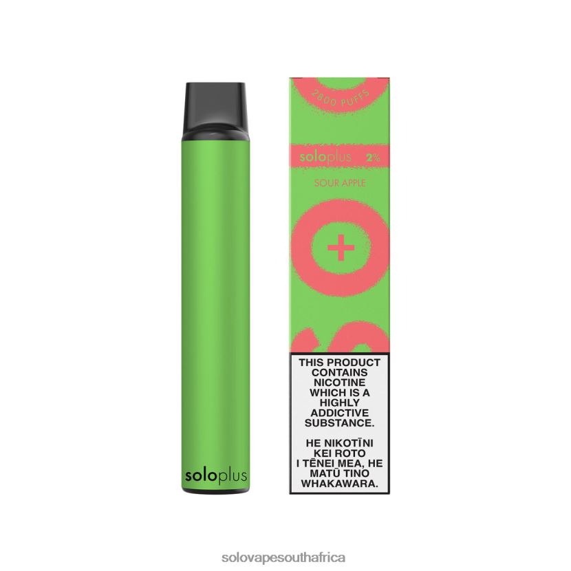 Solo Plus Disposable Vape Sour Apple | Solo Disposable Vape Flavours JL8L2F30