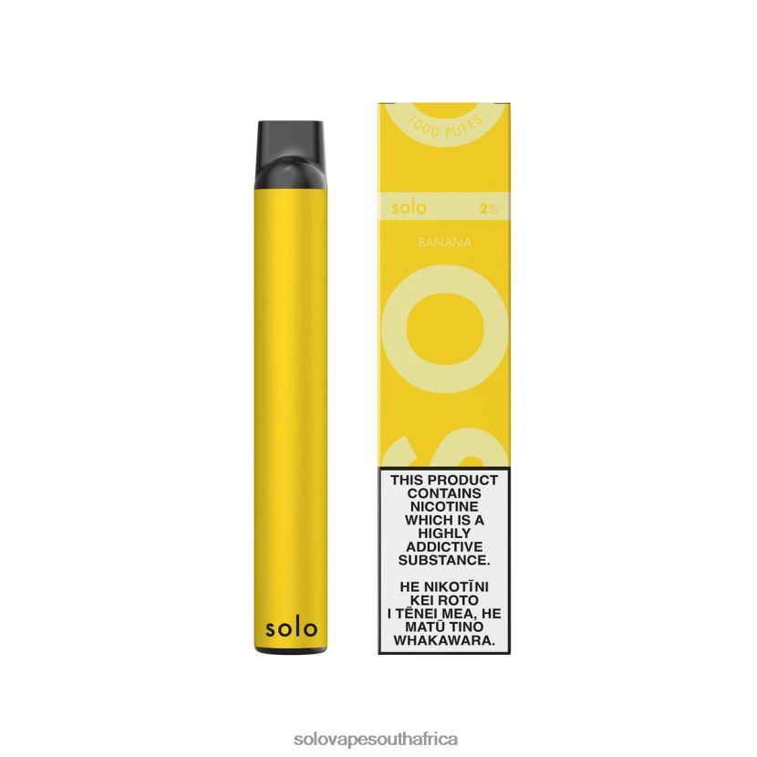 Solo Disposable Vape Banana | Solo Vape Review JL8L2F11