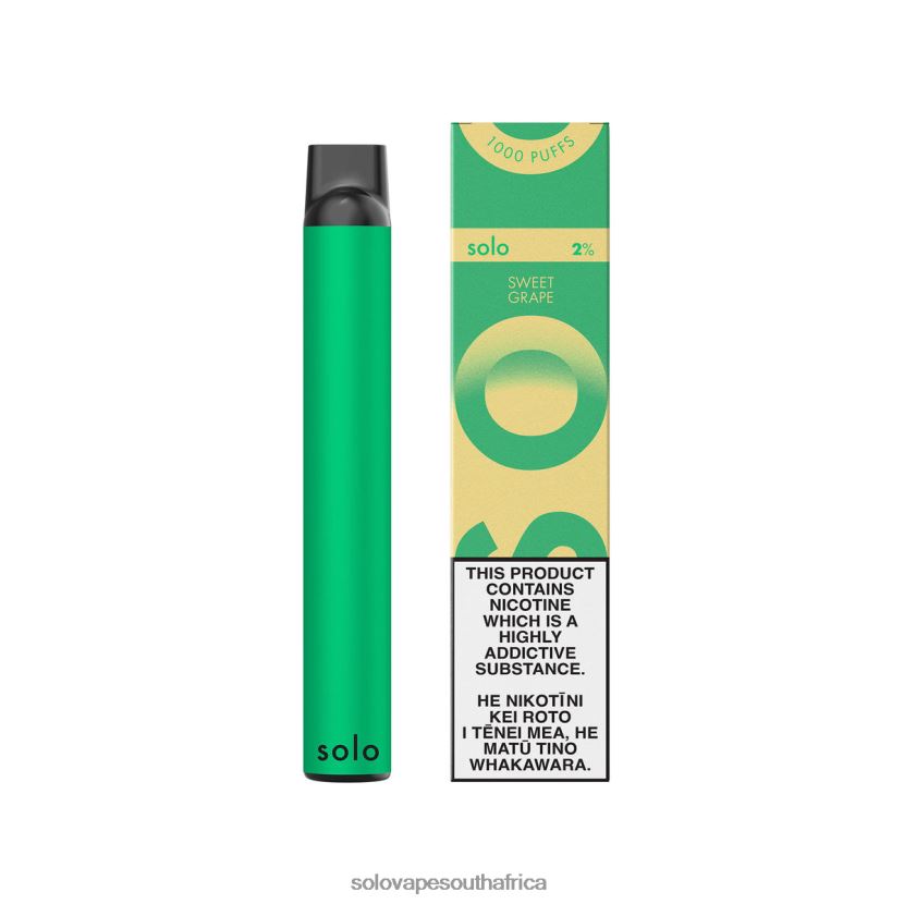 Solo Disposable Vape Paradise Collection Sweet Grape | Solo Vape South Africa JL8L2F20