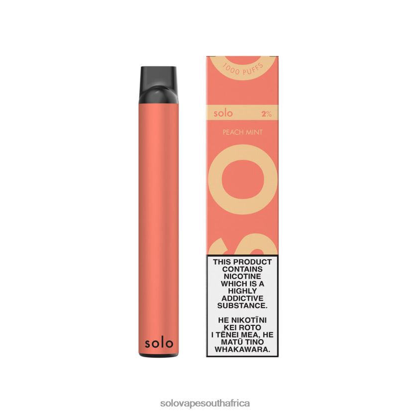 Solo Disposable Vape Peach Mint | Solo Disposable Vape Flavours JL8L2F6