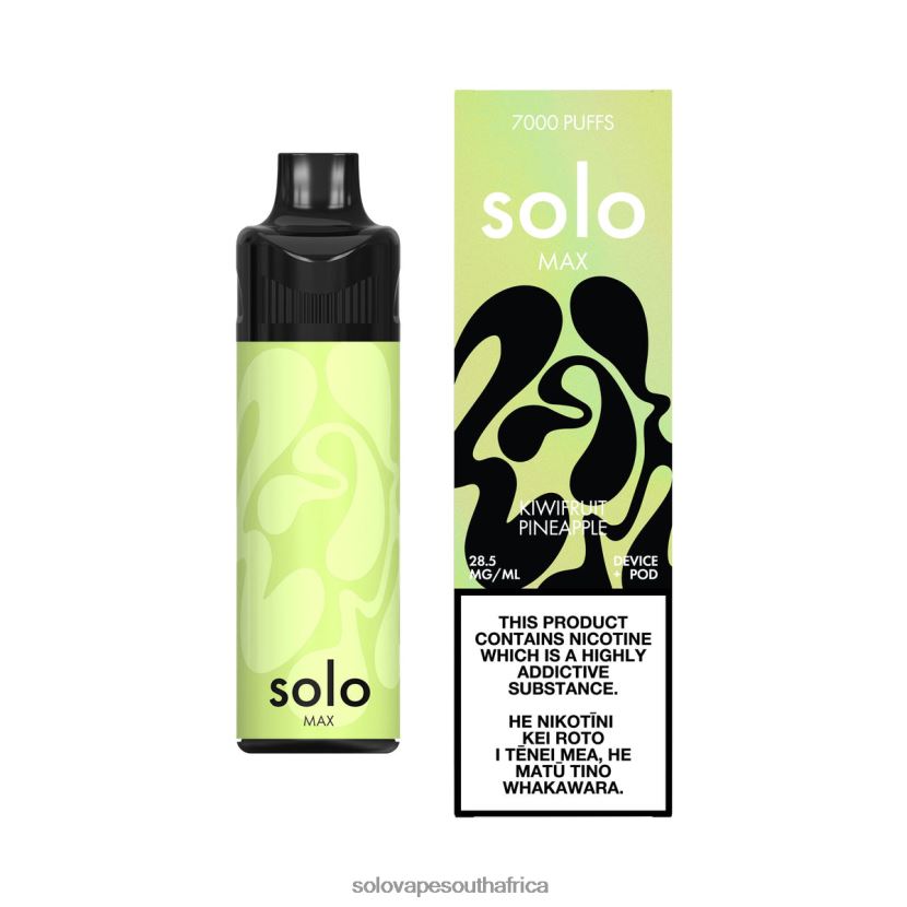 Solo MAX Pod Kit Kiwifruit Pineapple | Solo Vape South Africa JL8L2F68
