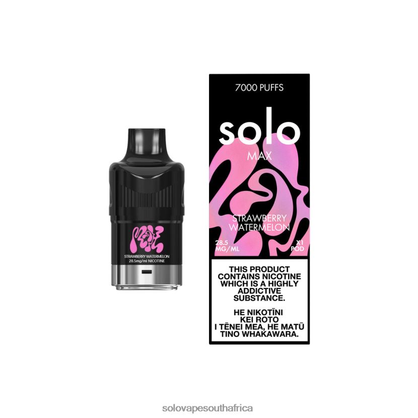 Solo MAX Pod Strawberry Watermelon | Solo Puffs JL8L2F88