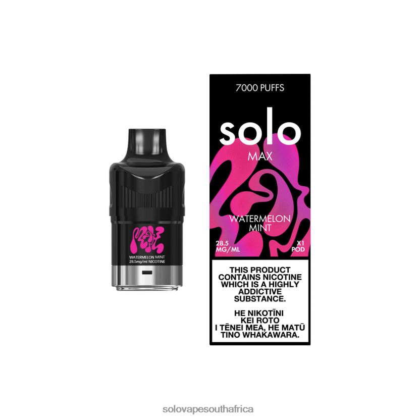 Solo MAX Pod Watermelon Mint | Solo Vape South Africa JL8L2F86